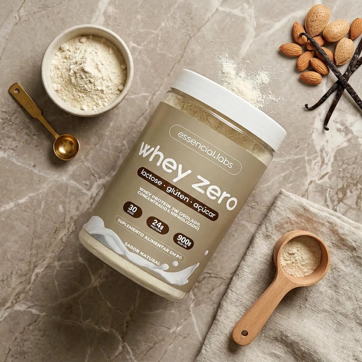 Whey Zero - Proteína Isolada, Concentrada e Hidrolisada